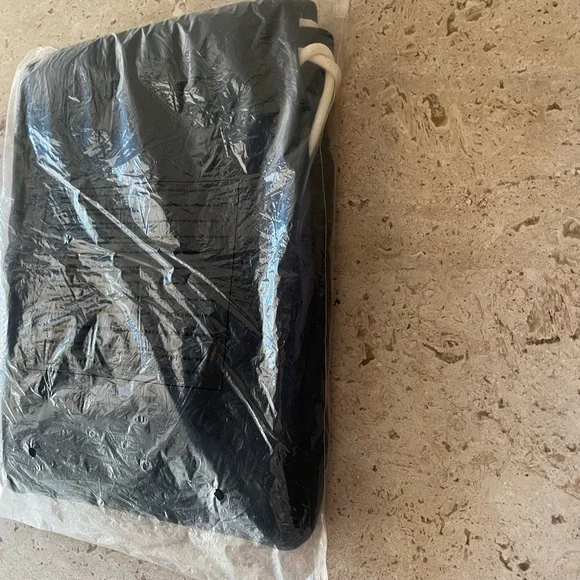 NWT MATE the Label Organic Terry Cotton CLASSIC JOGGER Pant Jet Black - MEDIUM - Picture 13 of 16